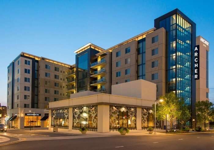 Archer Hotel Falls Church Exterior